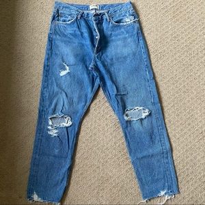 AGOLDE 
Jamie Hi Rise Classic Jeans 
Arrival, 31